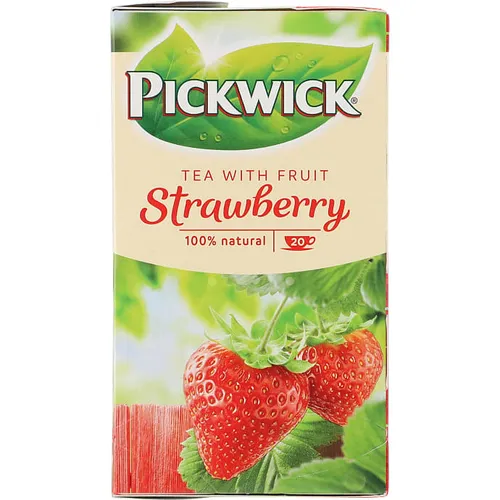 Pickwick, Sort te m. jordbær