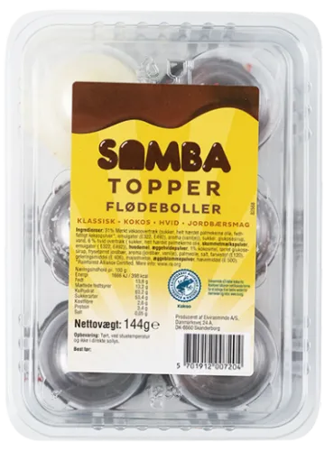 Multi Topper 6 stk., Samba