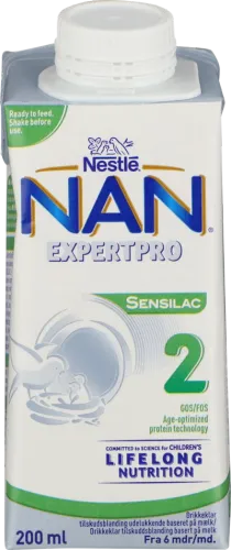 Nestlé, Drikkeklar tilskudsblanding fra 6 mdr.