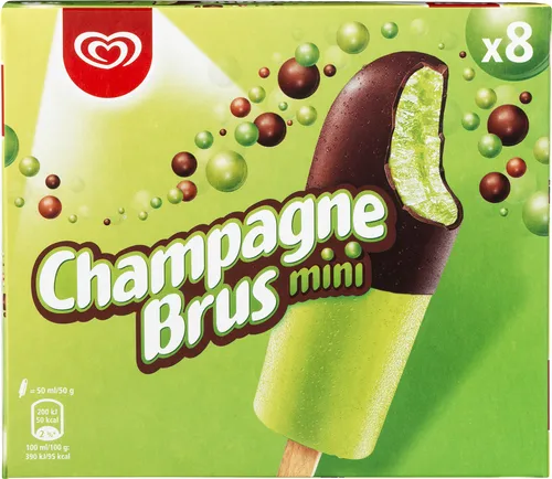 Frisko, Limonadeis m. sportssmag og vekaoovertræk