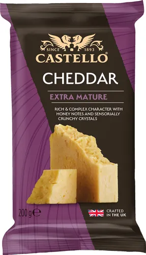 Castello, Cheddar ost i stykke ekstra modnet 48+