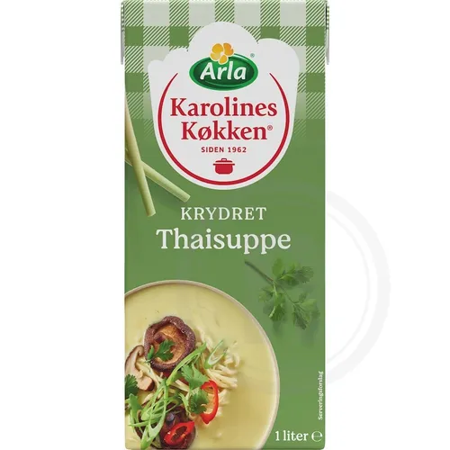 Arla Karolines Køkken, Thai inspireret suppe m. kokosmælk og citrongræs