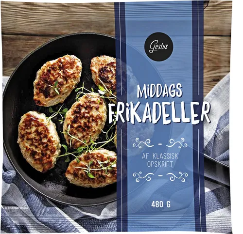 Gestus Middagsfrikadeller 480 g