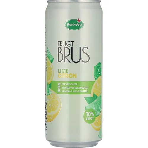 Rynkeby Frugtbrus Lime Citron 330 ml