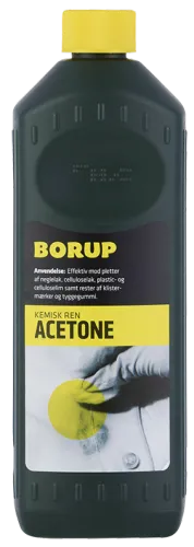 Borup, Acetone