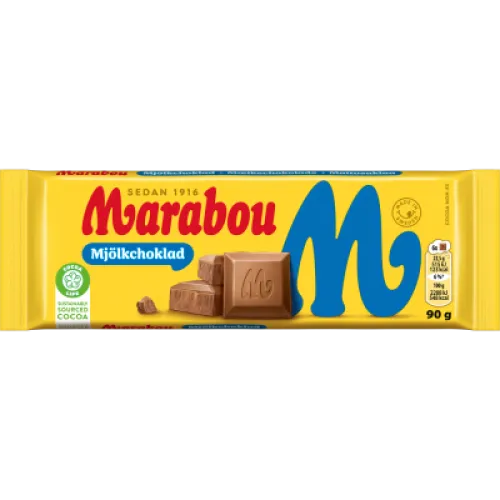 Marabou, Mælkechokolade