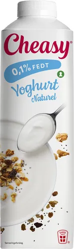 Cleasy, Yoghurt naturel 0,1% fedt