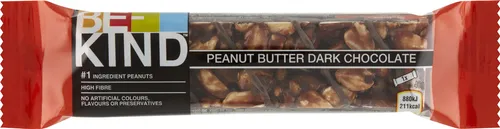 Be-Kind, Nøddebar m. peanutbutter og mørk chokolade