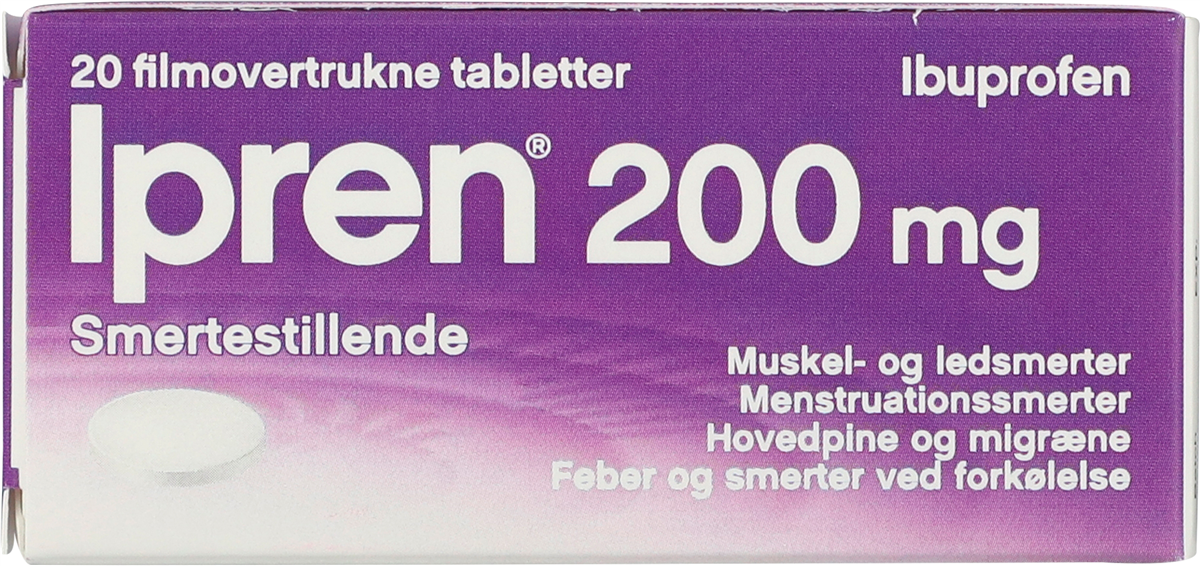 Ipren, Smertestillende tabletter 200 mg