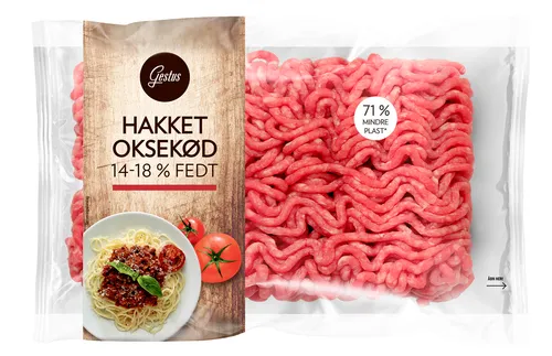 Gestus Hakket oksekød 14-18% 400 g