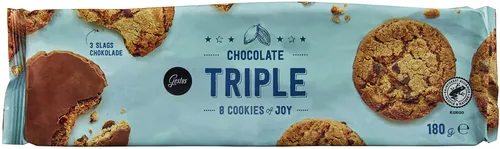 Cookies Triple Chocolate, Gestus