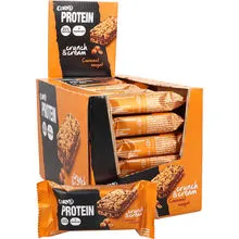 Proteinbarer Caramel Nougat 24-pak