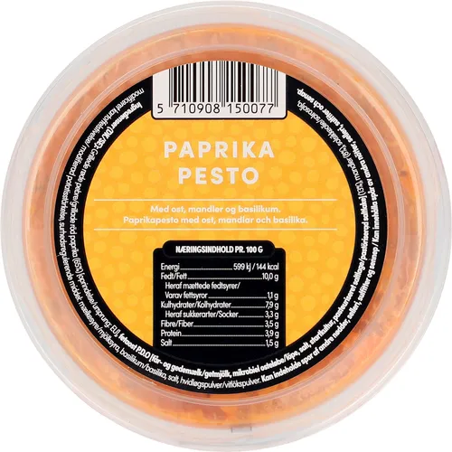 Deli Drengene, Peberfrugtpesto