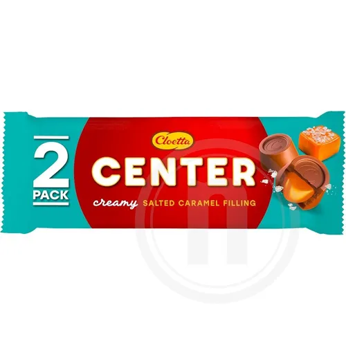 Center chokolade m. havsalt, Cloetta