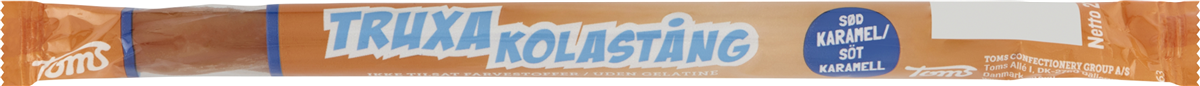 Toms, Karamelstang