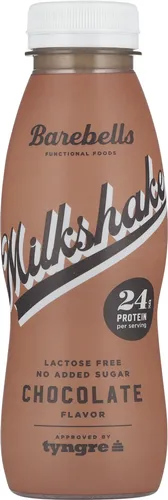 Barebells, Proteinmilkshake m. chokoladesmag u. tilsat sukker laktosefri