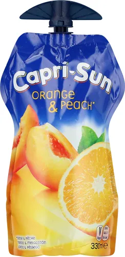 Capri-Sun, Frugtdrik m. appelsin og fersken