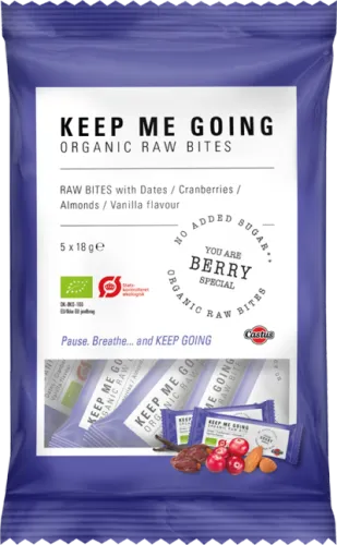 Castus, Rawbar m. tranebær og vanilje