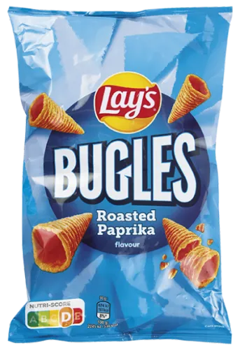LAY'S BUGLES, 125 GR. / ROASTED PAPRIKA