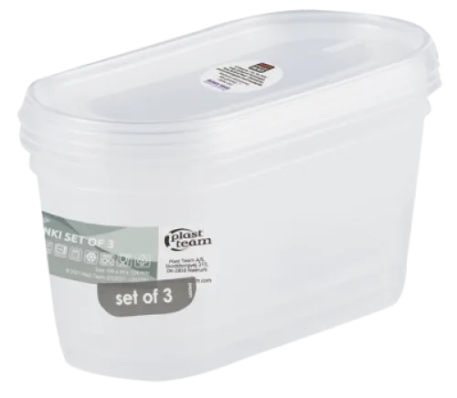 FROST BOKSE 800 ML, 3 STK. / HELSINKI  PLAST