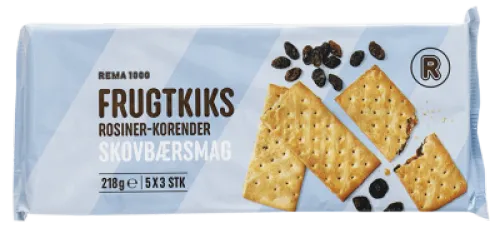 FRUGTKIKS SKOVBÆR, 218 GR. / REMA 1000