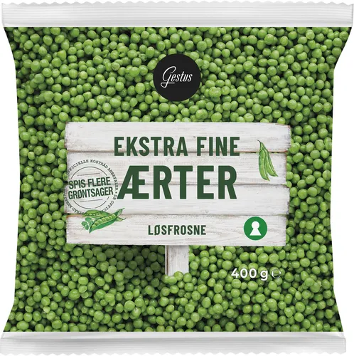 Gestus Ekstra Fine Ærter, 400 Gram