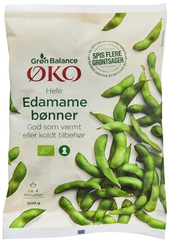 Gb Edamame Bønner Hele Øko, 300 Gram
