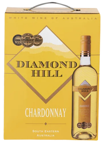 DIAMOND HILL 13%, 3 LTR. / CHARDONNAY BIB