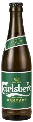 Carlsberg Pilsner 4,6%, 33 Centiliter