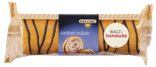 JORDBÆRROULADE, 300 GR. / CAN CAKE