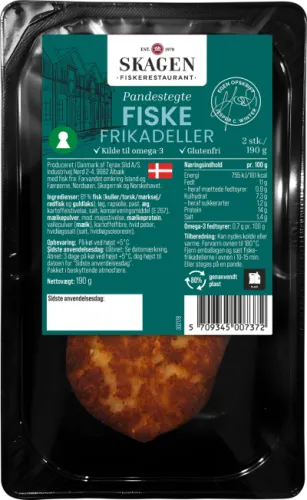 FISKEFRIKADELLER, 190 GR. / SKAGEN FISKERESTAURANT