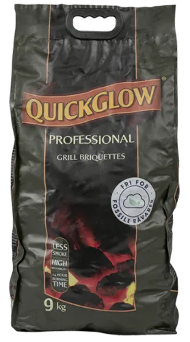 GRILLBRIKETTER, 9 KG. / QUICKGLOW