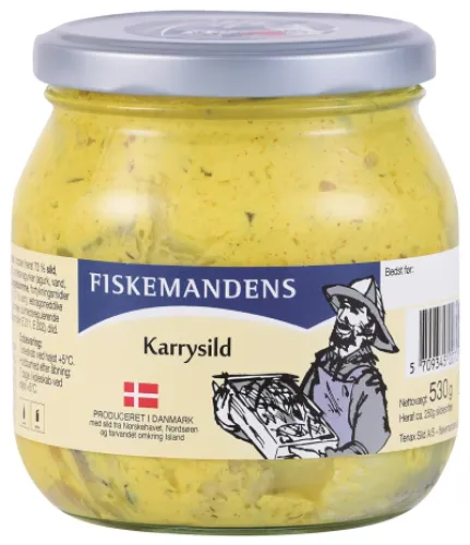 KARRY SILD, 550 GR. / FISKEMANDENS