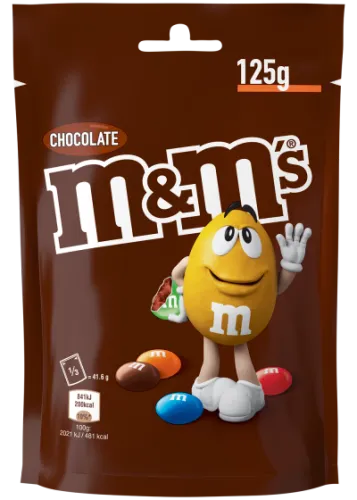 M&M'S CHOCO, 125 GR.