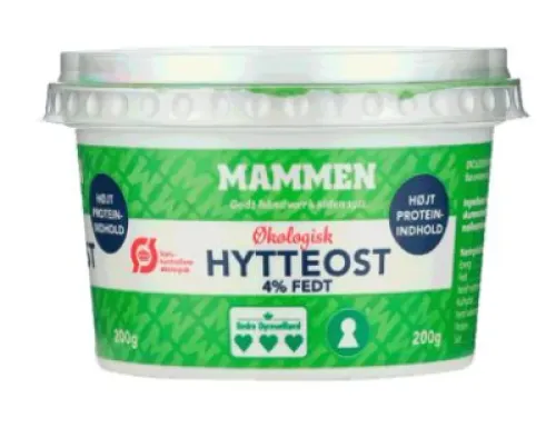 HYTTEOST 4,0%, 200 GR. / MAMMEN, ØKOLOGISK
