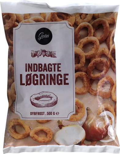 Gestus Indbagte Løgringe, 500 Gram