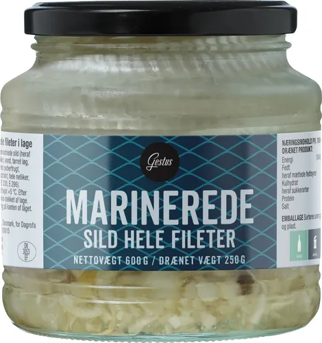 Gestus Marinerede Sild250/, 600 Gram
