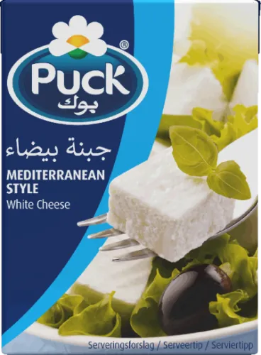 Puck, Salatost i blok 17% fedt