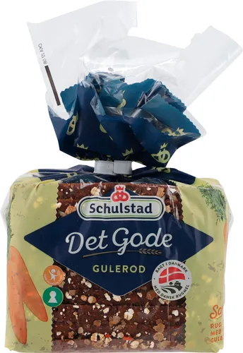 Schulstad Gulerodsrugbrød 460 g