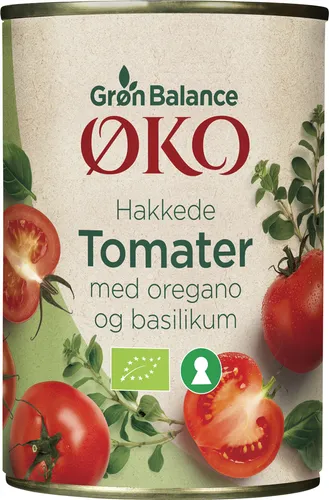 Gb Tomat Oregano/Basil Øko, 400 Gram