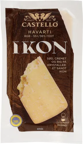 Castello Havarti Ikon 55+, 200 Gram