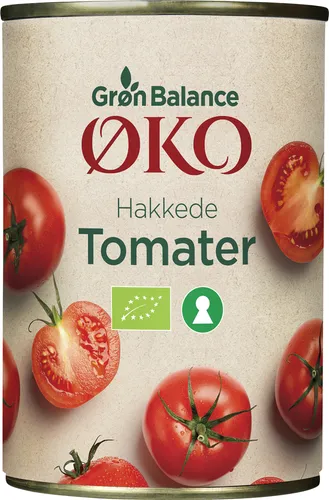 Gb Hakkede Tomater Øko, 400 Gram