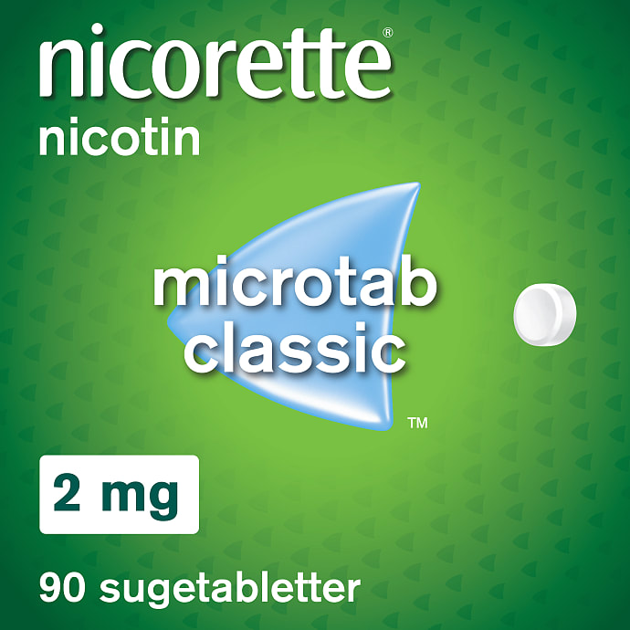 Nicorette, Nikotinsugetabletter Classic