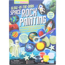 Selvlysende Space Rock Painting Sæt