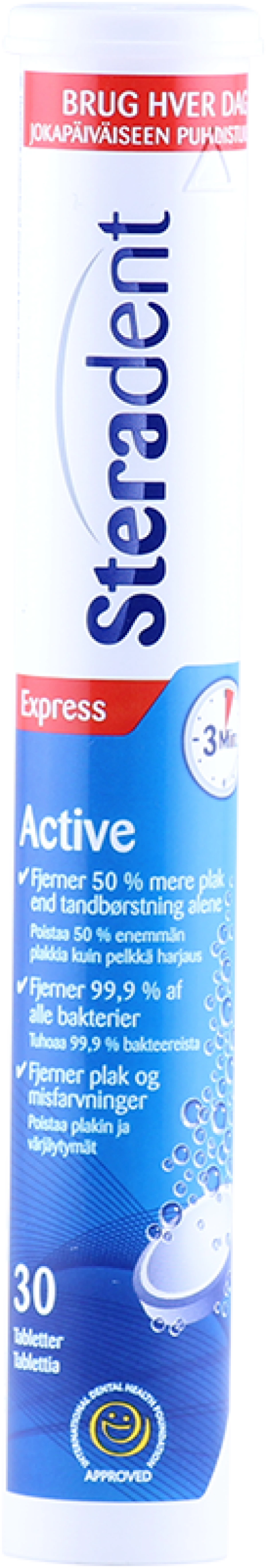 Steradent, Tandprotese rensetabletter