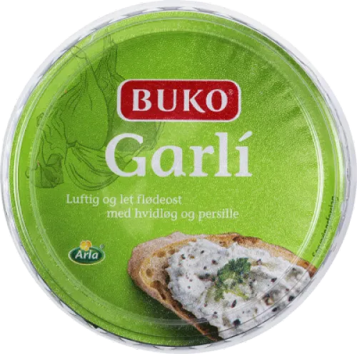 Buko, Flødeost m. hvidløg og persille 24% fedt