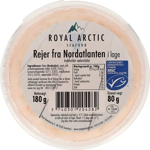 Royal Arctic, Rejer fra Nordatlanten i lage