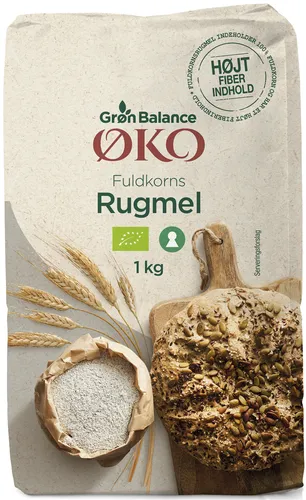 Gb Rugmel Øko, 1000 Gram