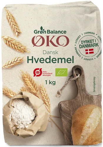 Gb Hvedemel Øko, 1 Kilogram