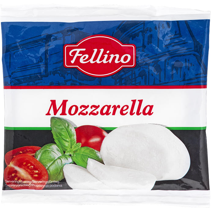 Fellino, Mozzarella 19% fedt
